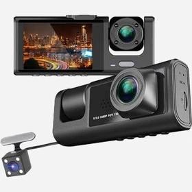 دوربین سه لنز خودرو Black Box مدل 2024