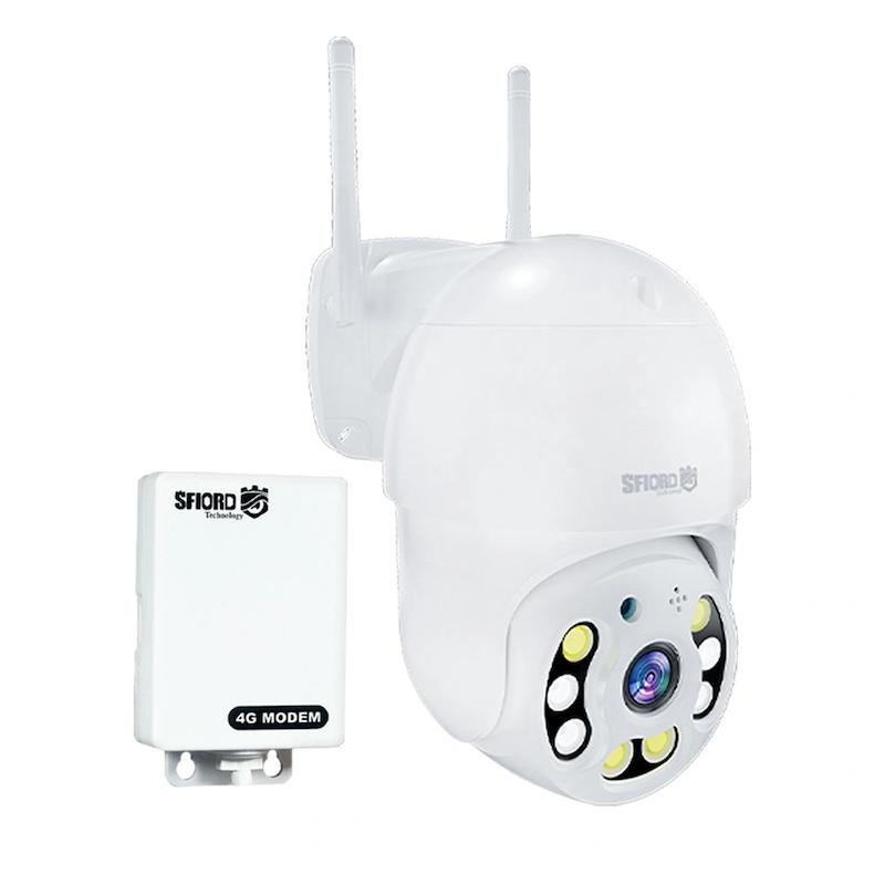 دوربین مداربسته سیمکارتی اسفیورد z316 + برق اضطراری هدیه