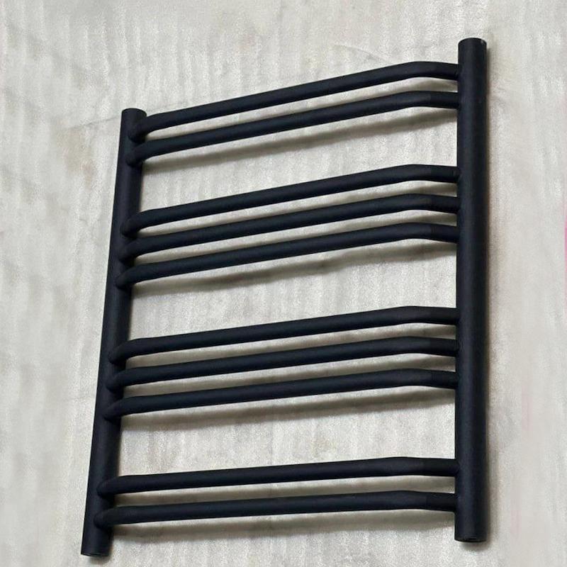 حوله خشک کن دکوراتیو مدل تاج 80 سانتی (رادیاتور حوله ای)