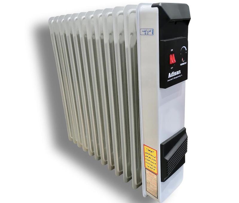 شوفاژ برقی مدل آدیسان 12 پره