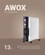 شوفاژ برقی 13 پره مدل فن دار اواکس AWOX 