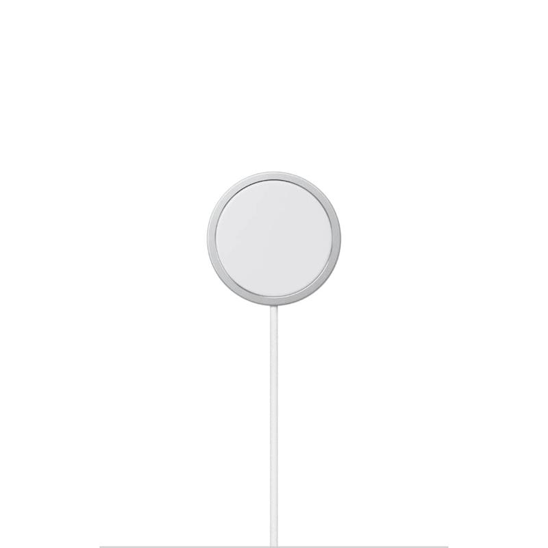 شارژر بی سیم اپل 15 وات مدل Mage safe دارای یک عدد درگاه خروجی بی‌سیم (Wireless)، به همراه کابل USB Type-C به طول 1 متر
