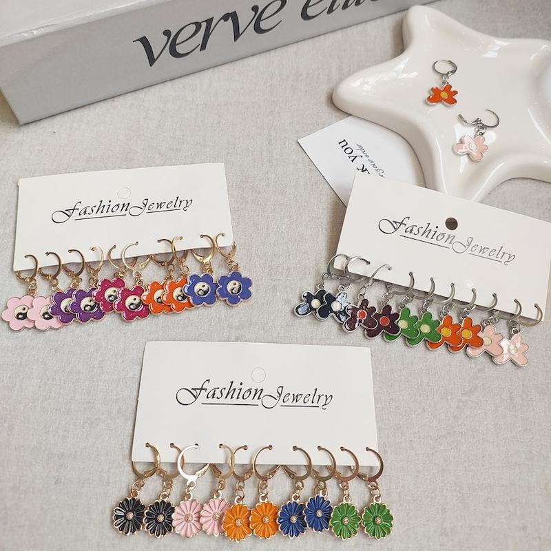 آویز مو گل رنگی 