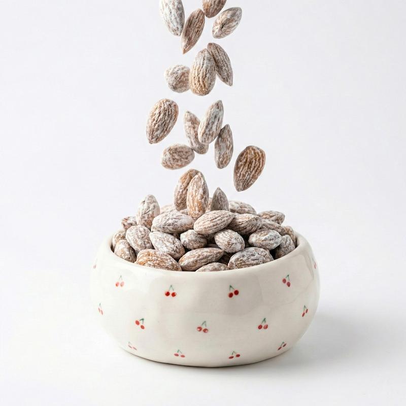 هسته زردآلو شور _ ترد و نمکی