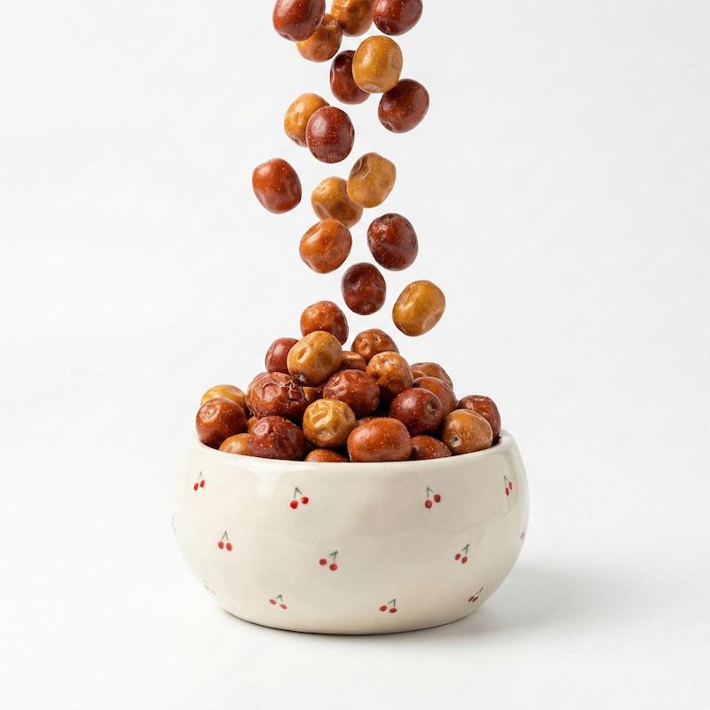 سنجد عنابی خشک شده