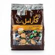 تافی مغزدار کارامل آدرینا (عباسپور) – مدل میکس _ بسته ۸۲۰ گرمی