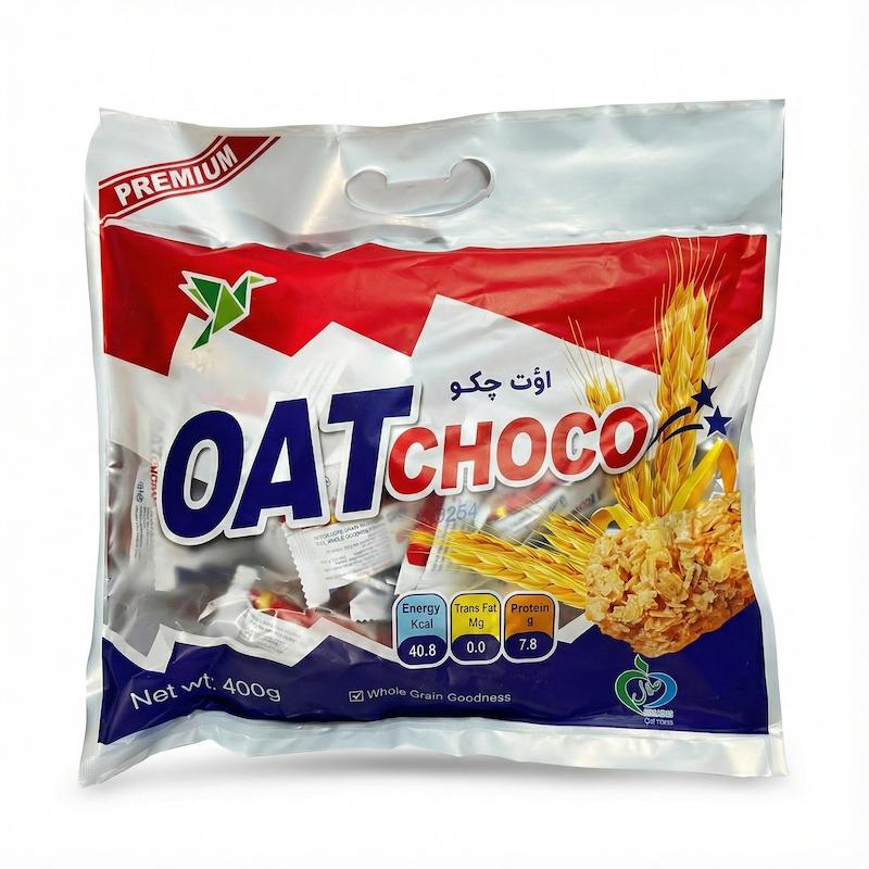 شکلات غلات اوت چکو (Oat Choco) مدل پرمیوم - وزن ۴۰۰ گرم