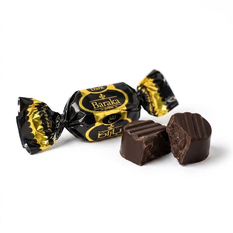 شکلات تلخ دو سر پیچ باراکا Baraka Dark _ وزن ۲۵۰ گرمی