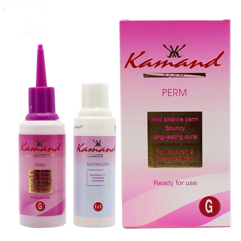 مواد فر کمند G (مخصوص موهای رنگ شده)