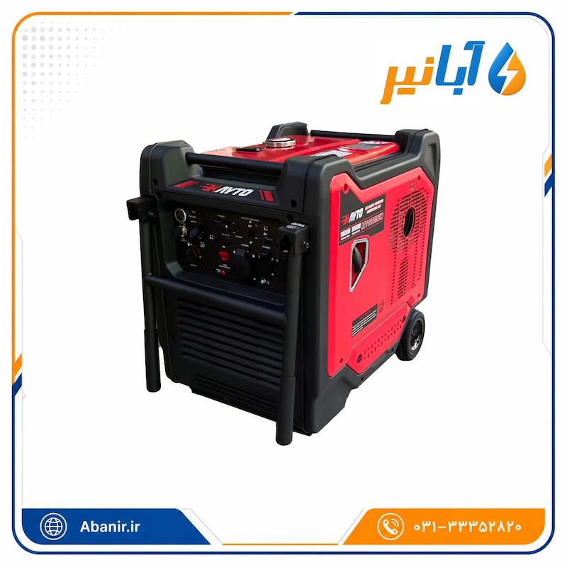 موتور برق سوپر سایلنت کایتو KAYTO 11000 ISEW تکفاز 10 کیلووات ریمودار با قابلیت اتصال به تابلو ATS