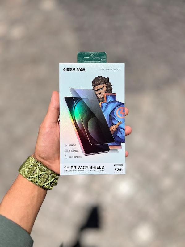 گلس پرایوسی برند گرین لاین مدل S26 ultra