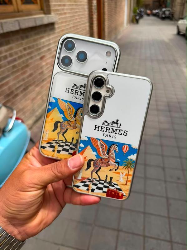قاب هرمس Hermes سفید