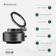 هولدر گرین لاین GX‑29 | پایه موبایل Auto Suction با مکش اتوماتیک و مگنت N52
