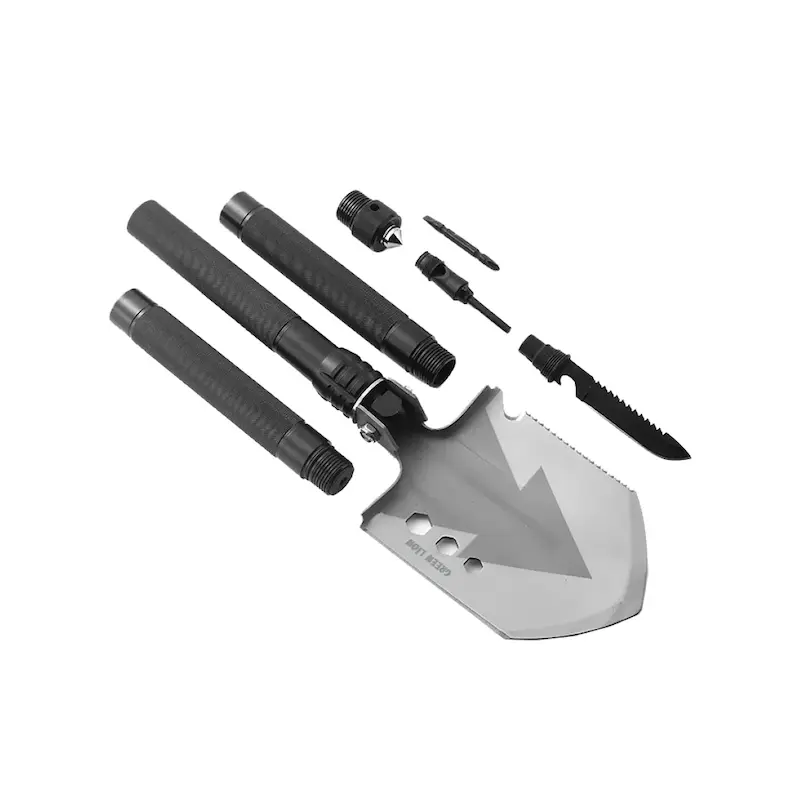 بیل چندکاره استیل 14 کاره مدل Multi Shovel گرین لاین