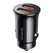 شارژر فندکی دو پورت USB مک‌دودو با توان ۱۲ وات مدل MCDODO CC‑6602