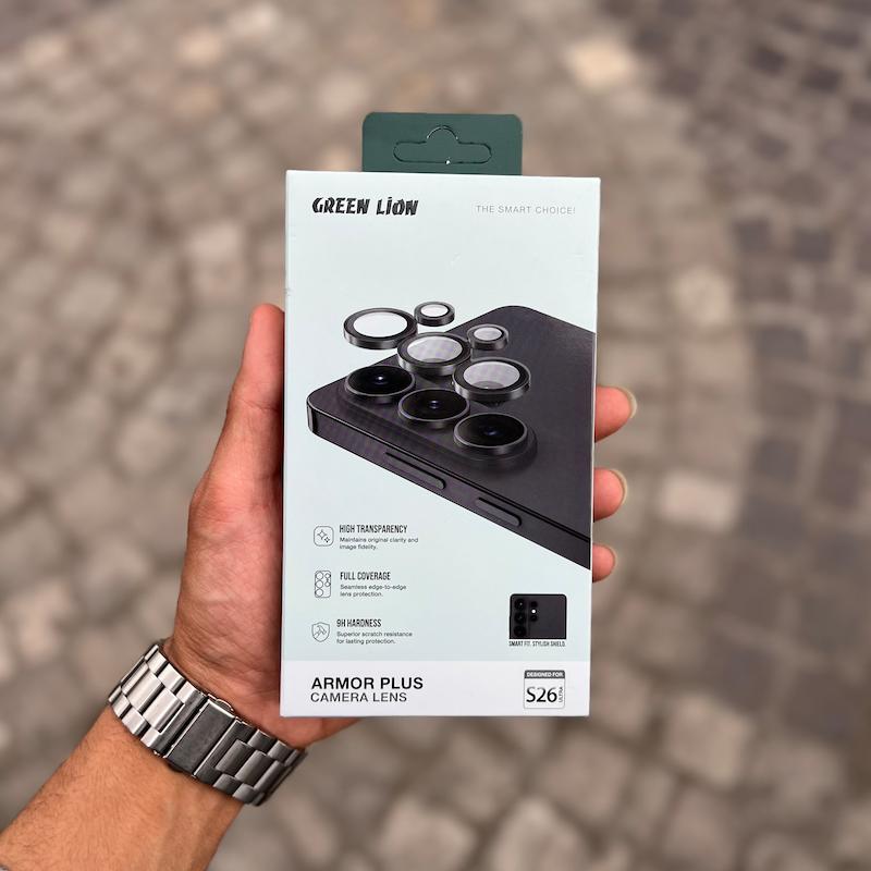 محافظ لنز گرین لاین مناسب S26 ultra