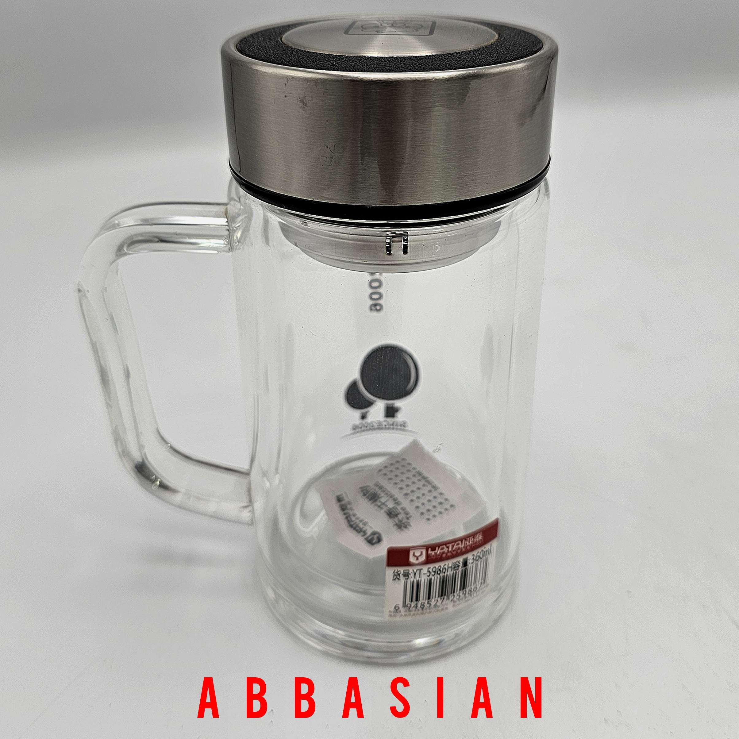 لیوان دمنوش دو جداره