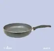 تابه تک دسته سایز 24 کف گرانیت طوسی تیره یونیک کد UN-8120