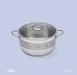 قابلمه استیل یونیک Unique سایز 28 کد UN-9915