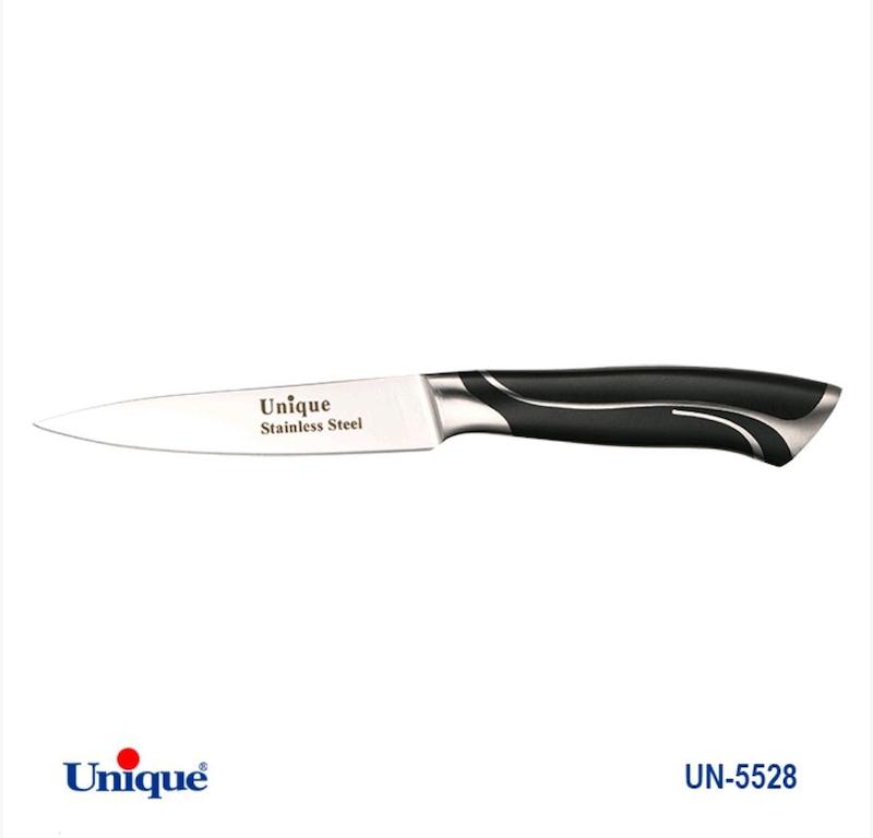 کارد تک آشپزخانه 4.25 یونیک Unique کد UN-5528 طرح خط دار