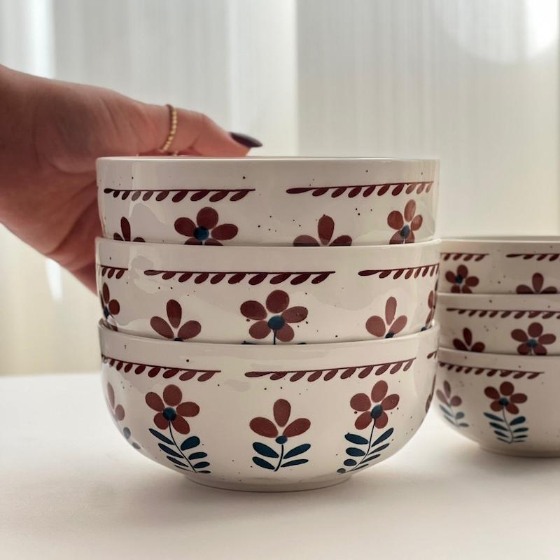 کاسه شاخه قرمز پاشاهوم