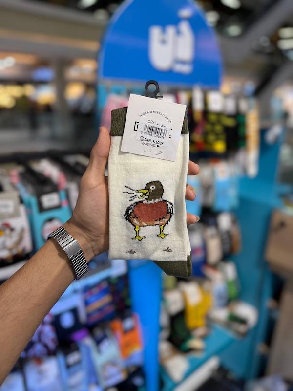 جوراب ساق بلند DUCK U