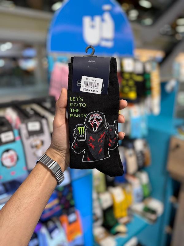 جوراب ساق بلند scream