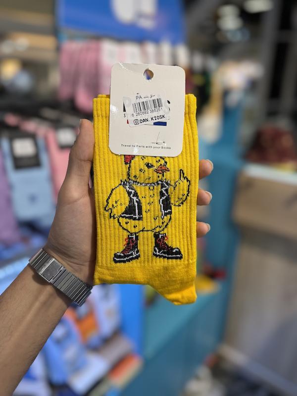 جوراب ساق بلند جوجه فاک ده