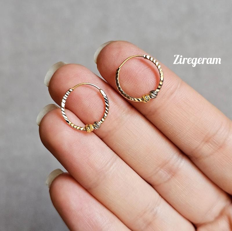 گوشواره حلقه ای البرنادو