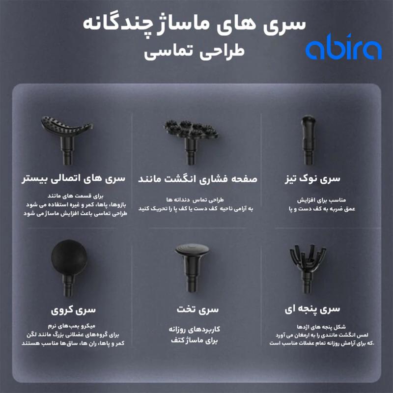 ماساژور تفنگی فیلیپس مدل PPM7323