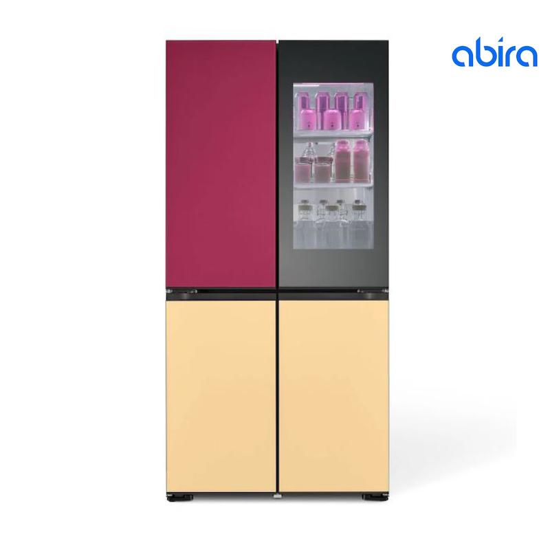 یخچال فریزر ساید بای ساید مود آپ ال جی مدل GMV960NNME