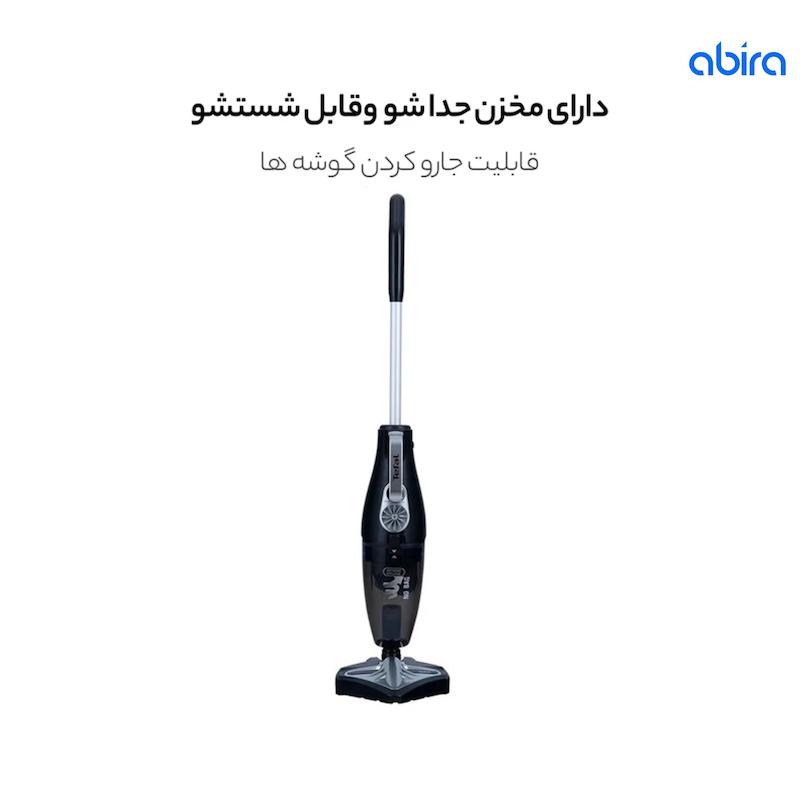جارو برقی پرتابل دوکاره تفال مدل UY5115TR