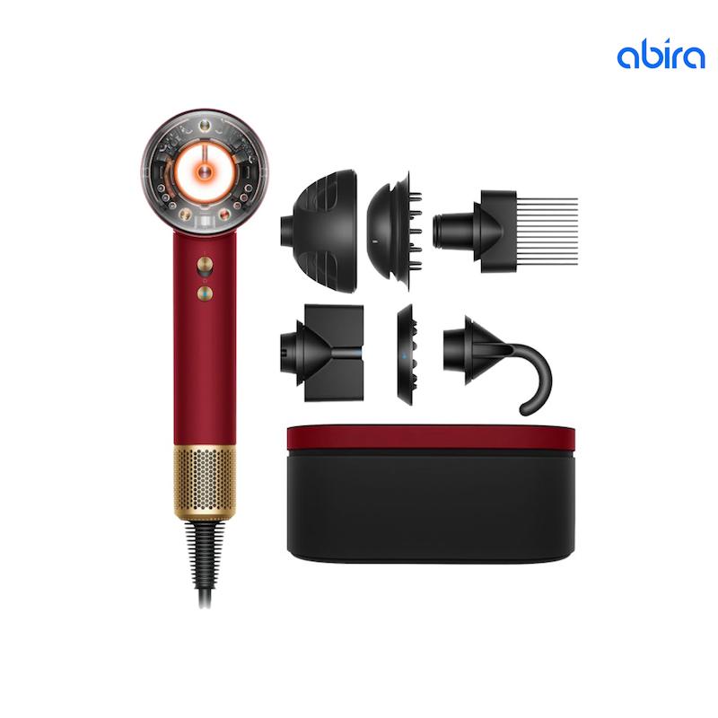 سشوار دایسون مدل  Dyson Supersonic Nural HD16 Red Velvet Gold