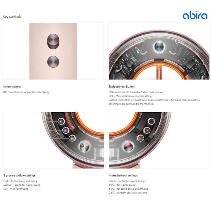 سشوار دایسون مدل  Dyson Supersonic Nural HD16 Red Velvet Gold