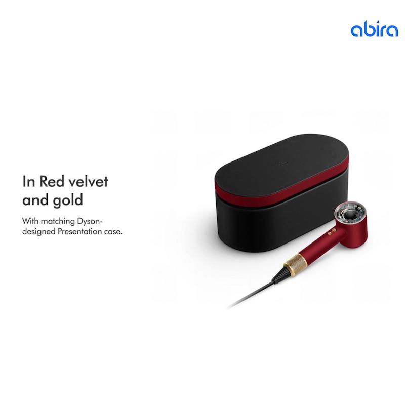سشوار دایسون مدل  Dyson Supersonic Nural HD16 Red Velvet Gold