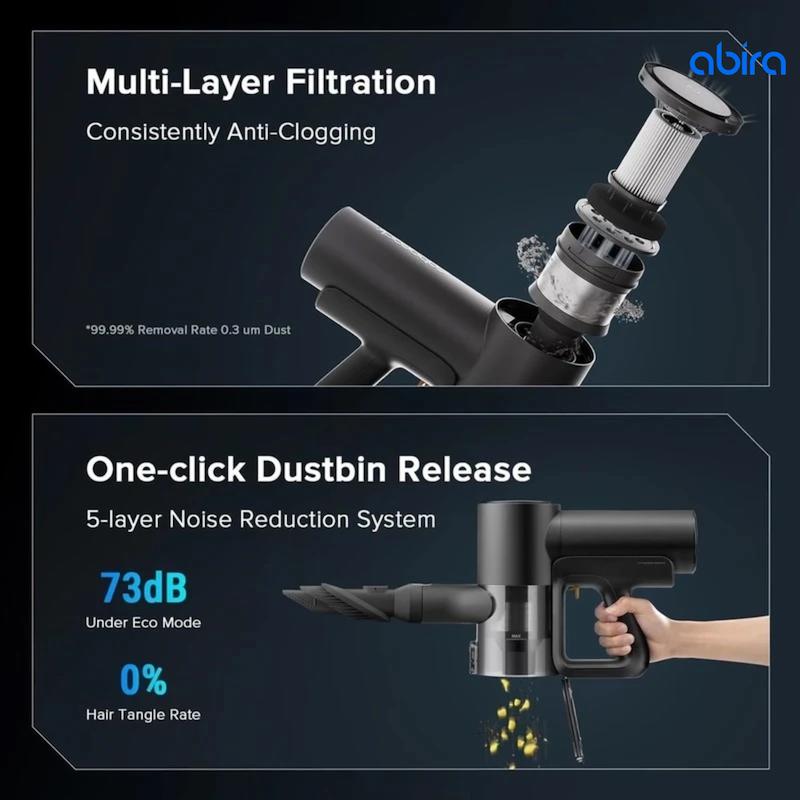 جارو شارژی و زمین شوی روبوراک مدل A30 Pro Combo