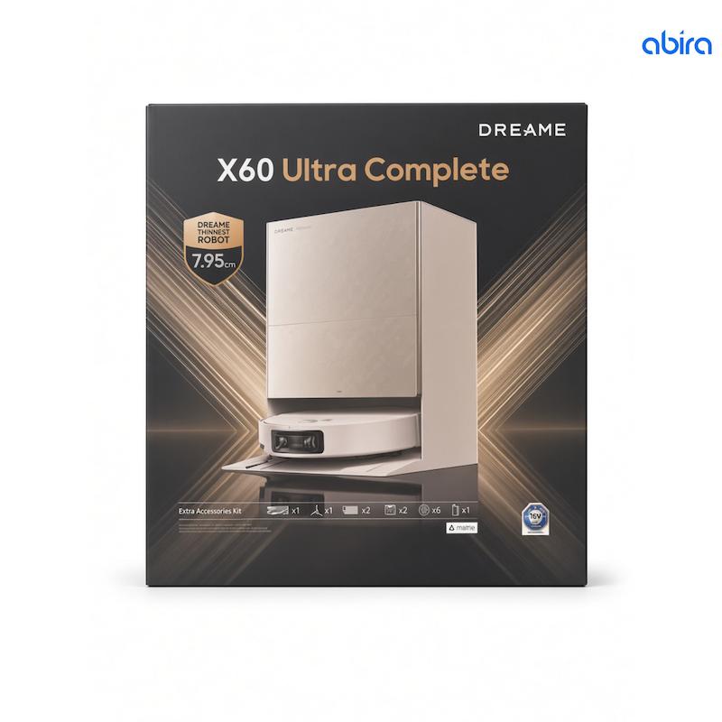 جارو رباتیک دریم مدل X60 Ultra Complete (نسخه گلوبال)