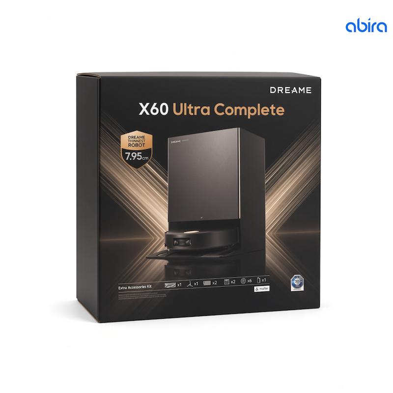 جارو رباتیک دریم مدل X60 Ultra Complete (نسخه گلوبال)