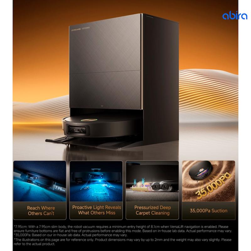 جارو رباتیک دریم مدل X60 Ultra Complete (نسخه گلوبال)