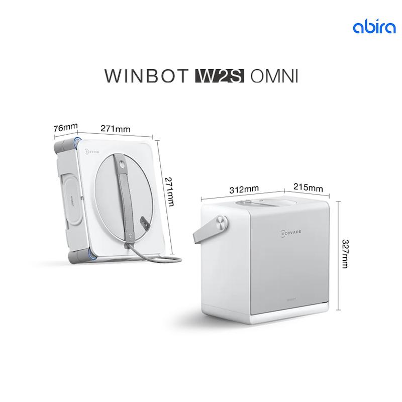 شیشه‌شوی رباتیک اکووکس مدل Winbot W2S Omni