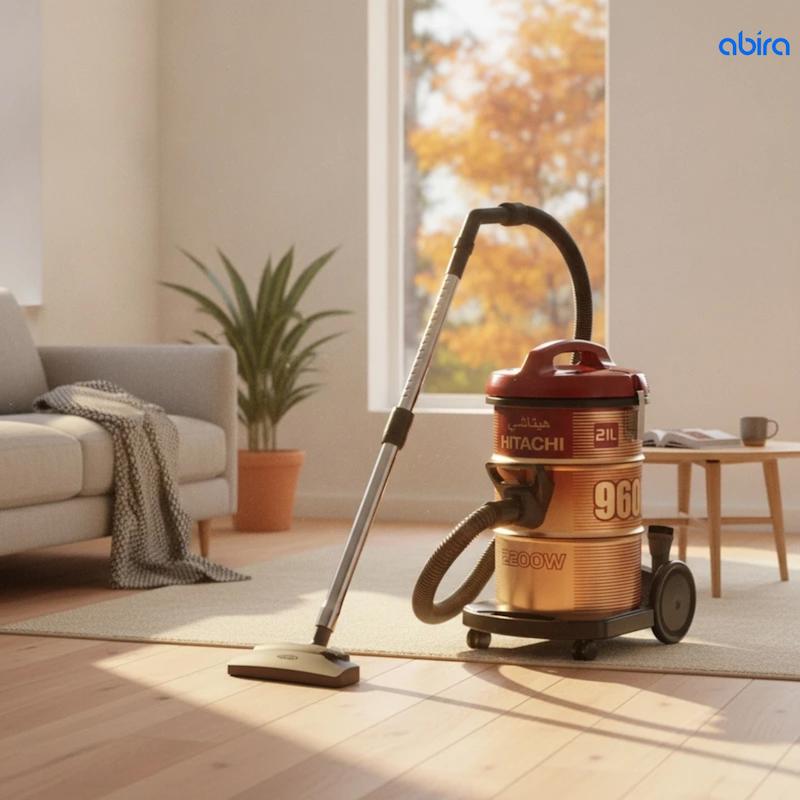 جارو برقی سطلی هیتاچی مدل CV-960F