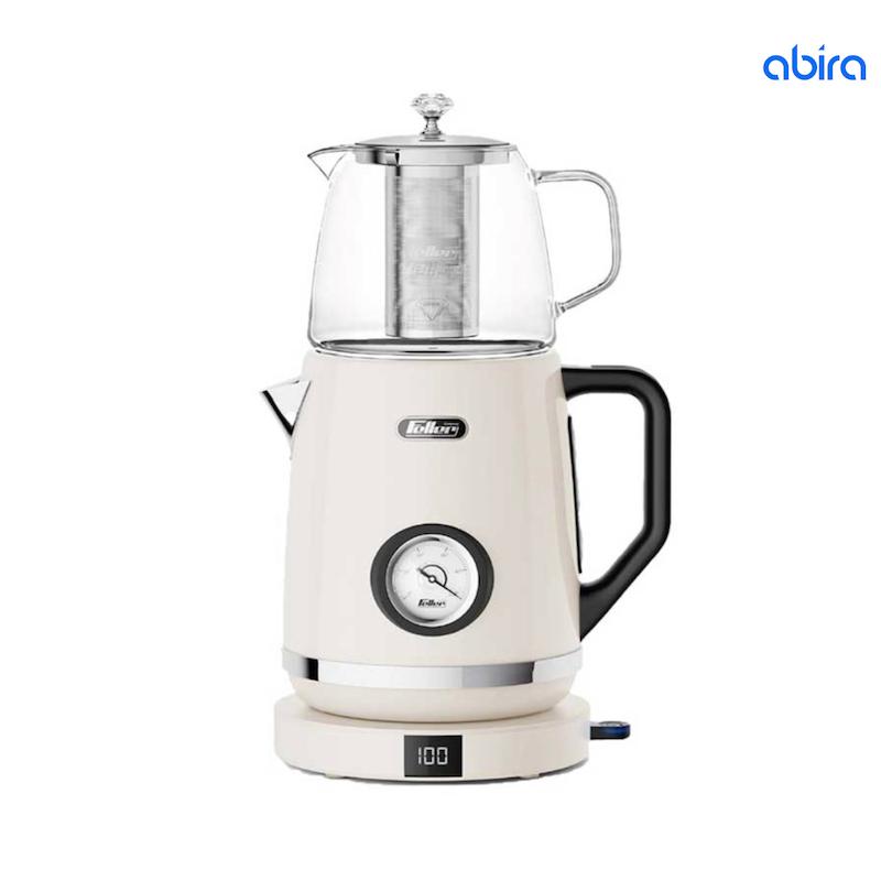 چای ساز فلر مدل TS290 (استیل/ کرم/ مشکی)