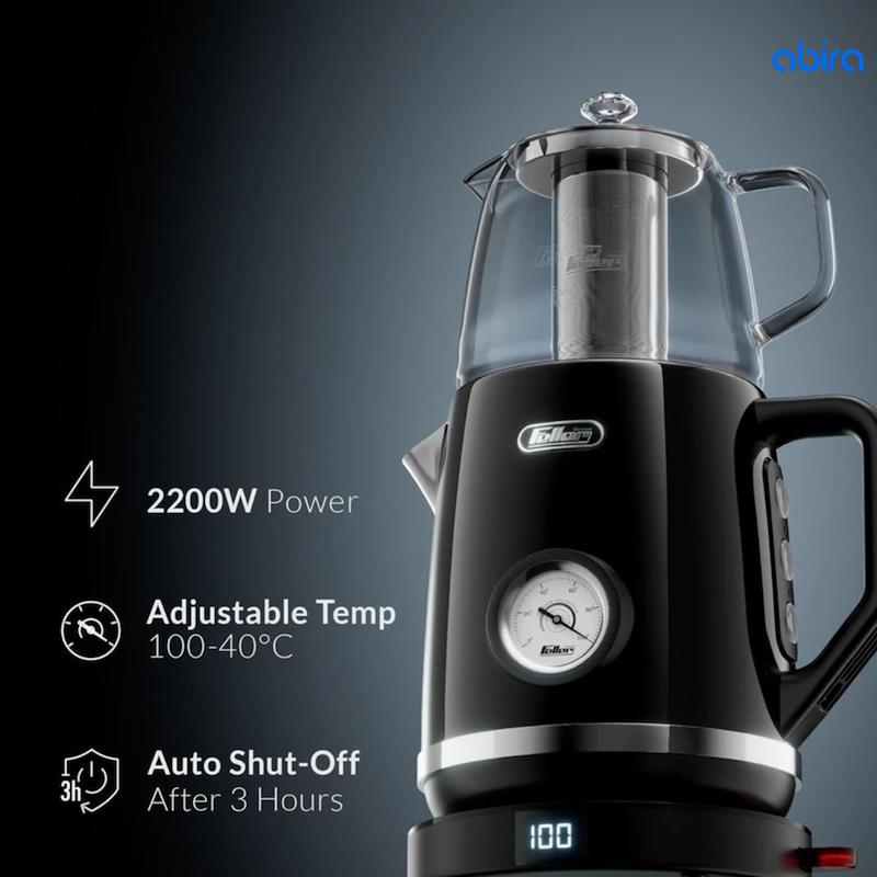 چای ساز فلر مدل TS290 (استیل/ کرم/ مشکی)