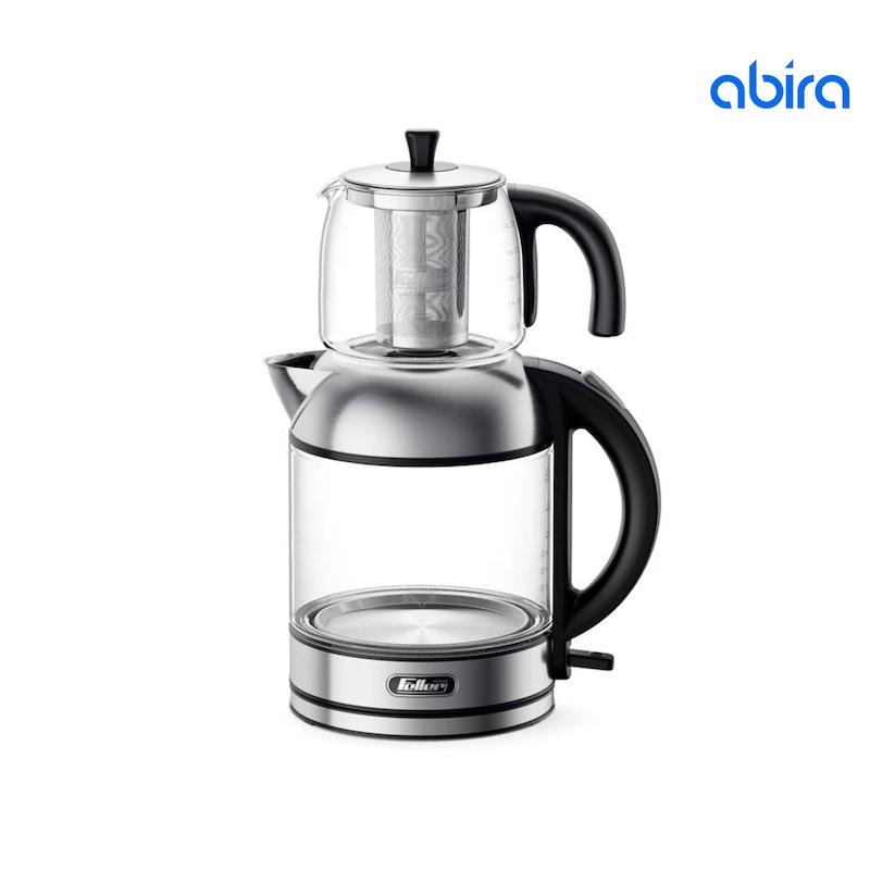 چای ساز فلر مدل TS288(سفید/قرمز/مشکی/استیل)