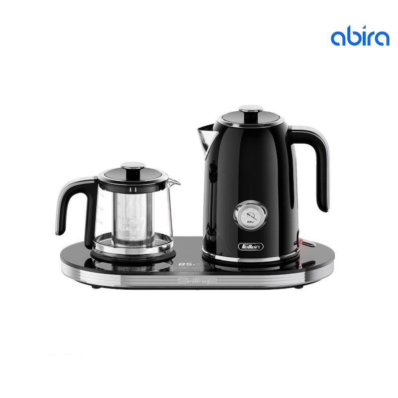 چای ساز فلر مدل TS490(مشکی/سفید/استیل/کرم)