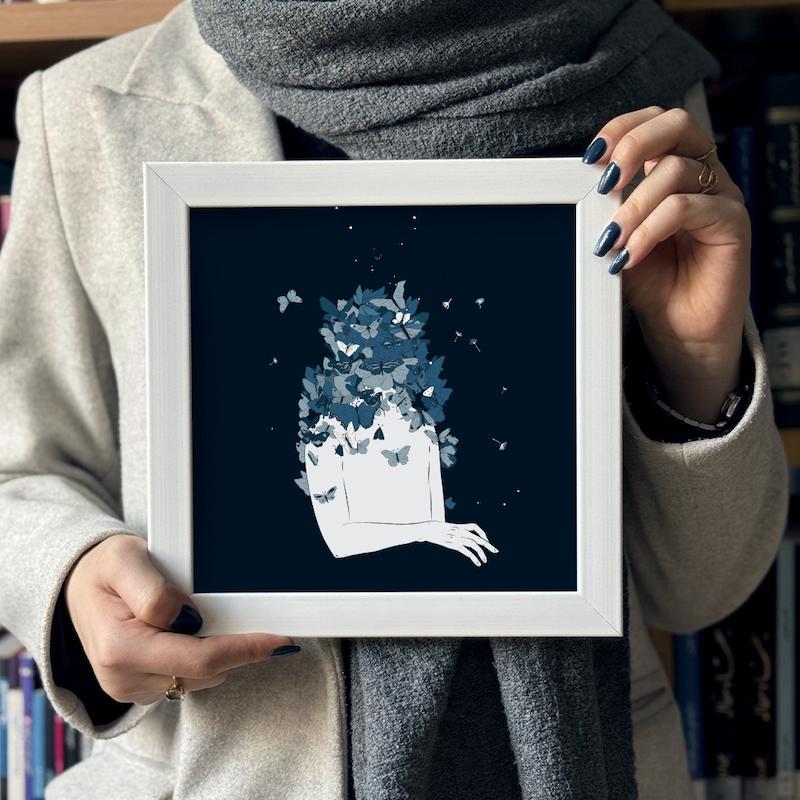 چارچوب «پرنده‌ی خیال»