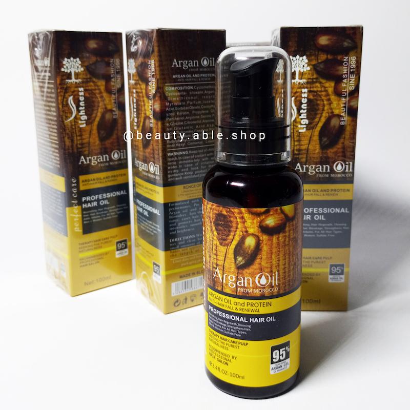 روغن مو آرگان لایتنس