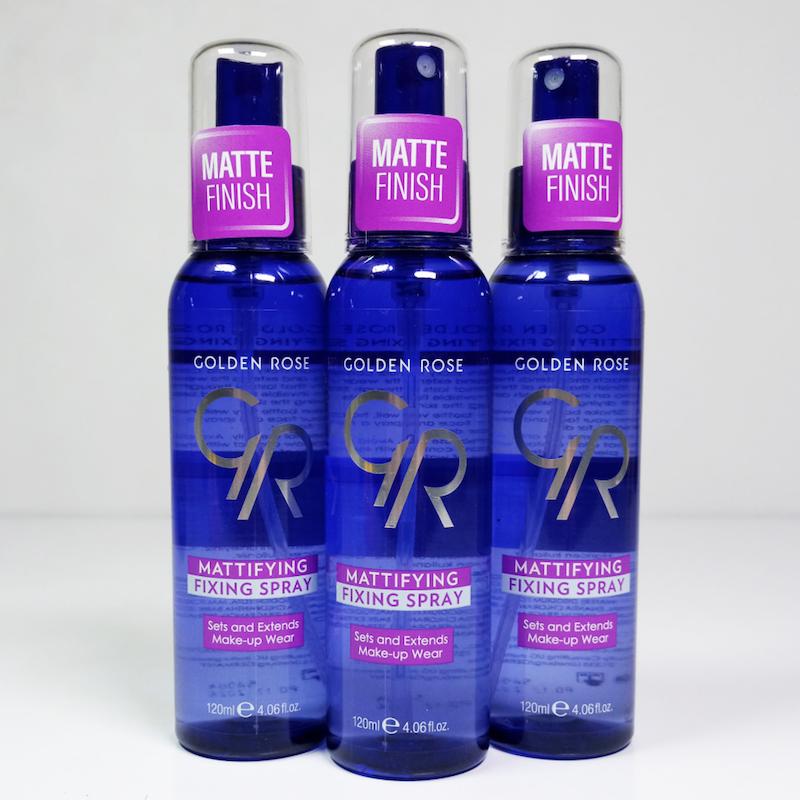 اسپری فیکس و مات کننده آرایش گلدن رز