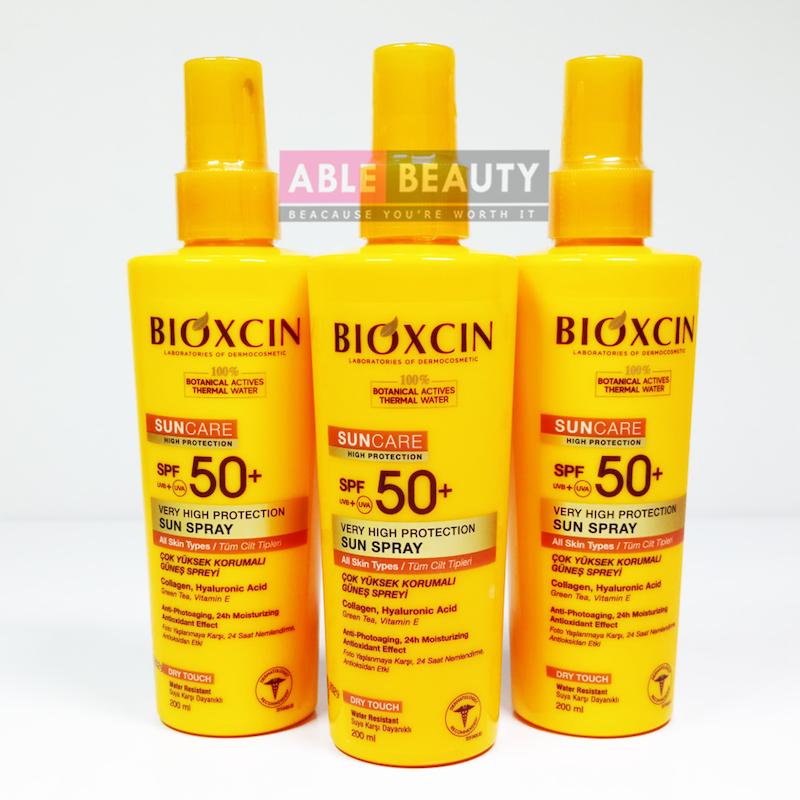 اسپری ضد آفتاب بیوکسین  SPF50 حجم 200 میل