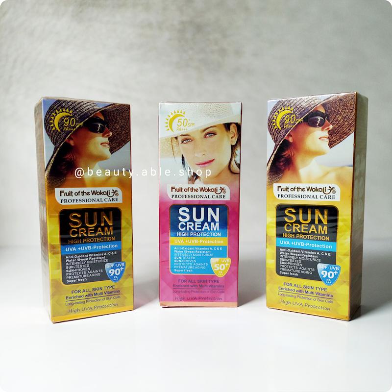 کرم ضدآفتاب بدون رنگ وکالی